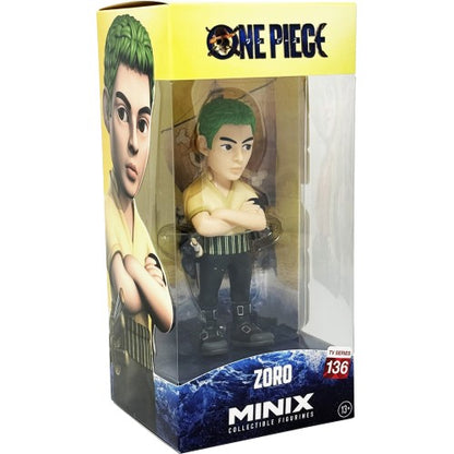 Minix: One Piece - Roronoa Zoro (Tv Series 136) Anime Figure Netflix Da 12Cm