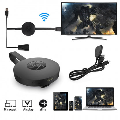 CHROMECAST WIRELESS MIRASCREEN HDMI DISPLAY DONGLE MEDIA VIDEO STREAMER GOOGLE