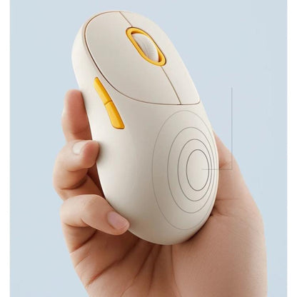 Xiaomi Mouse Wireless 3 White Bianco Luci A Led Laser Senza Fili Bluetooth Wifi
