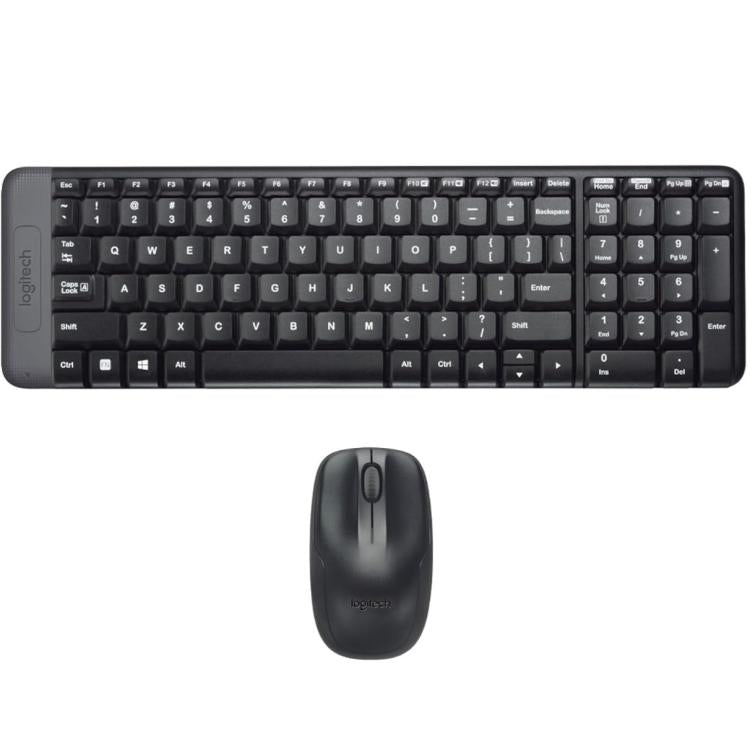 Logitech Mk220 Kit Tastiera E Mouse Wireless Computer Pc Layaout Italiano Qwerty