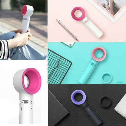 Mini Ventilatore Portatile Usb Ricaricabile Senza Pale Ventole Ufficio Casa Auto