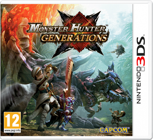 MONSTER HUNTER: GENERATIONS NINTENDO 3DS 2DS VIDEOGIOCO ITALIANO NUOVO SIGILLATO