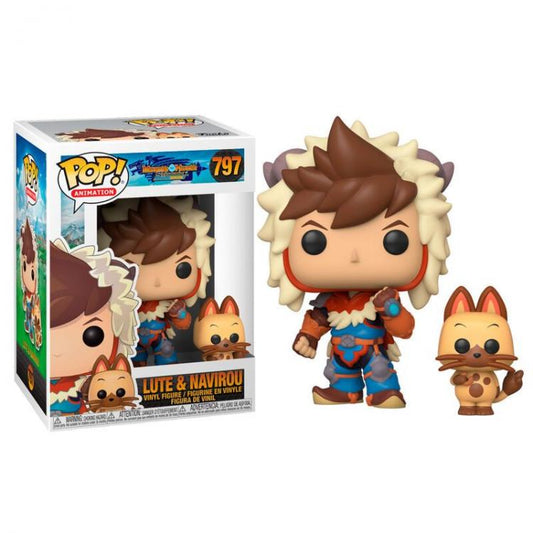 Funko Pop Monster Hunter Stories 797 - Lute & Navirou Vinyl Action Figure