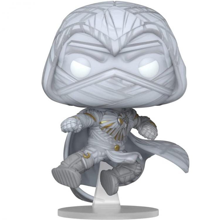 Funko Pop ! Marvel Tv Moon Knight - (1047) Moon Knight Jump Bobble Figure 9Cm