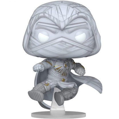 Funko Pop ! Marvel Tv Moon Knight - (1047) Moon Knight Jump Bobble Figure 9Cm