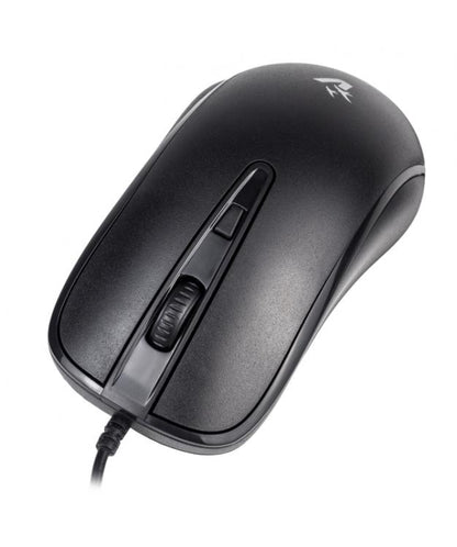 Vultech Essence Mouse Usb Con Filo Wired 4 Pulsanti Ottico 1200 Dpi Pc Laptop