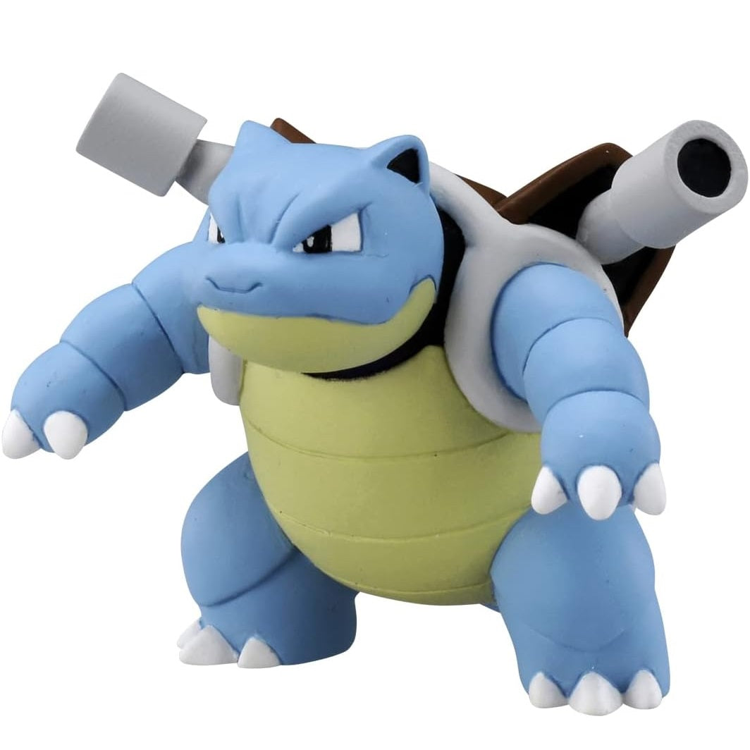 Takara Tomy: Pokèmon Moncolle - Monster Collection MS-16 (Blastoise) Small Figure da Collezione 4 cm