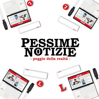 MS Edizioni Lercio - Gioco da Tavolo Pessime Notizie (Ed. Italiana)