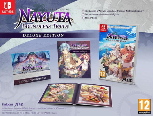 The Legend Of Nayuta Boudless Trails Deluxe Edition Nintendo Switch Gioco Ita