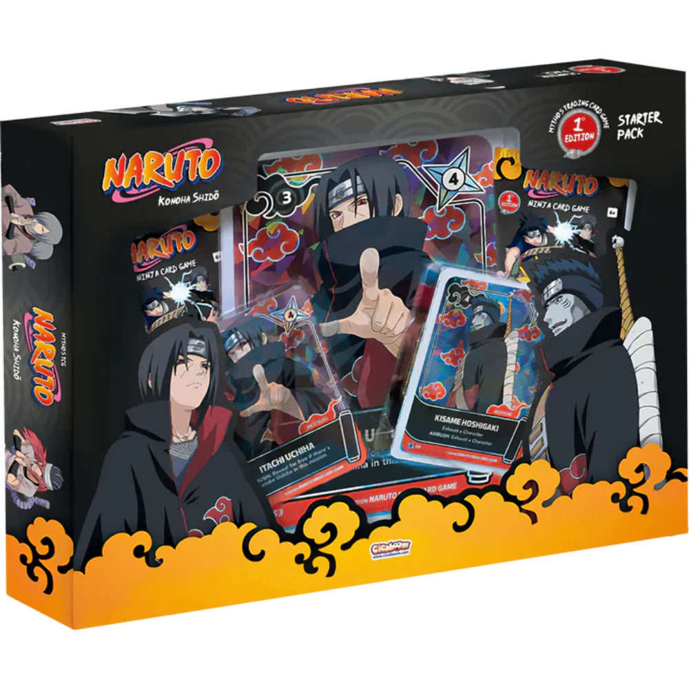 Naruto Mythos TCG Starter Pack Itachi e Kisame ENG Nuovo Sigillato - Card Game Naruto Shippuden - Carte Collezionabili