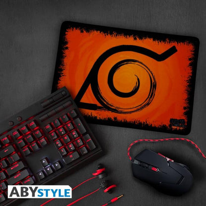 ABYSTYLE TAPPETINO MOUSE PAD MOUSEPAD GAMING ANIME MANGA NARUTO SHIPPUDEN KONOHA