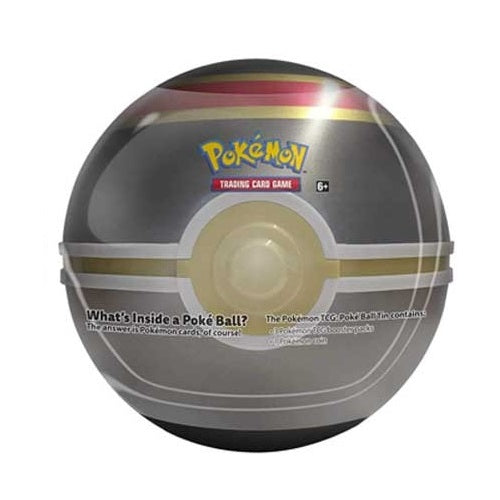 Pokemon Poké Ball Tin (Best Of 2021) Tgc Gcc Carte It (Sfera D23 Nera/Rossa/Oro)