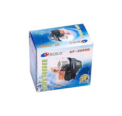 Mangiatoia Cibo Per Pesci Acquario Display Timer Automatico Distributore Mangime