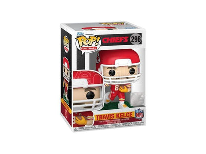 Funko Pop ! Football Nfl Chiefs (298) Travis Kelce - Vinyl Figure Statuetta 9Cm
