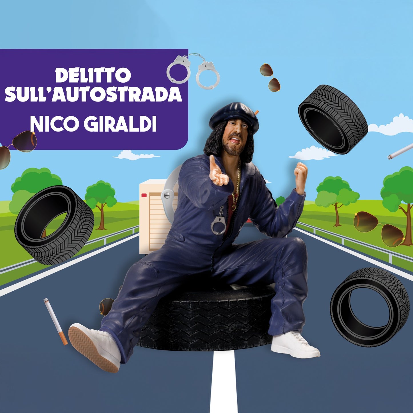 Infinite - Nico giraldi (Venticello delitto sull'autostrada) Figure Cine-Mini 8 cm - Er Monnezza