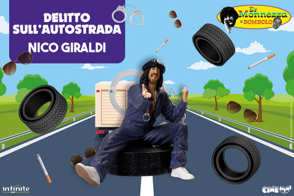 Infinite - Nico giraldi (Venticello delitto sull'autostrada) Figure Cine-Mini 8 cm - Er Monnezza