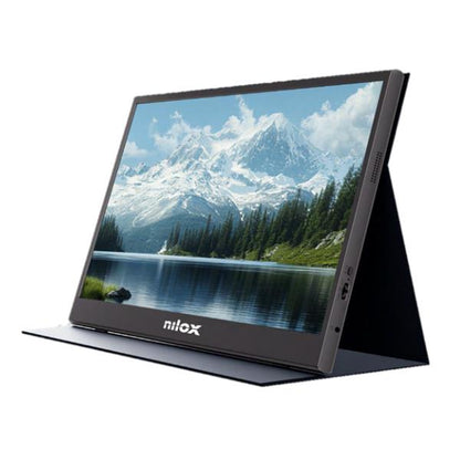Nilox NXMP15FHD11 Monitor 15.6", FHD, Schermo PC Portatile, Connessioni Type-C e HDMI, Riduzione Luce Blu, Ideale per PS5/XBOX/SWITCH e PC