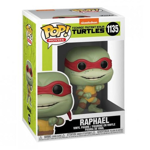 Funko Pop ! Movies Tmnt (1135) Raphael Figure Raffaello Tartarughe Ninja Turtles