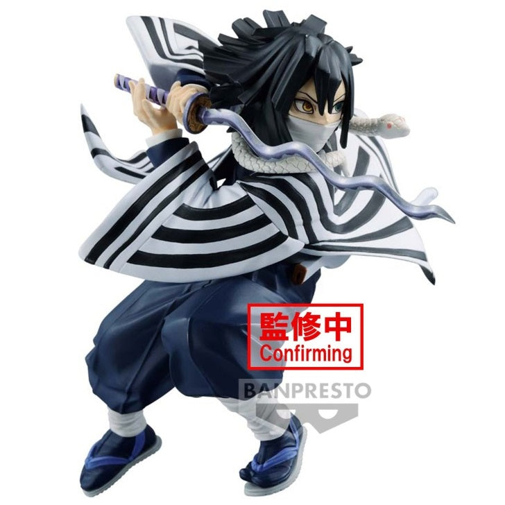Banpresto Demon Slayer Kimetsu No Yaiba Vibration Stars Obanai Iguro Bandai 11cm