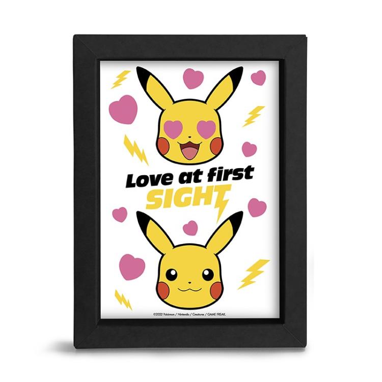 ABYSTYLE - POKEMON (LOVE AT FIRST) CORNICE REGALO AMORE A PRIMA VISTA POSTER GB