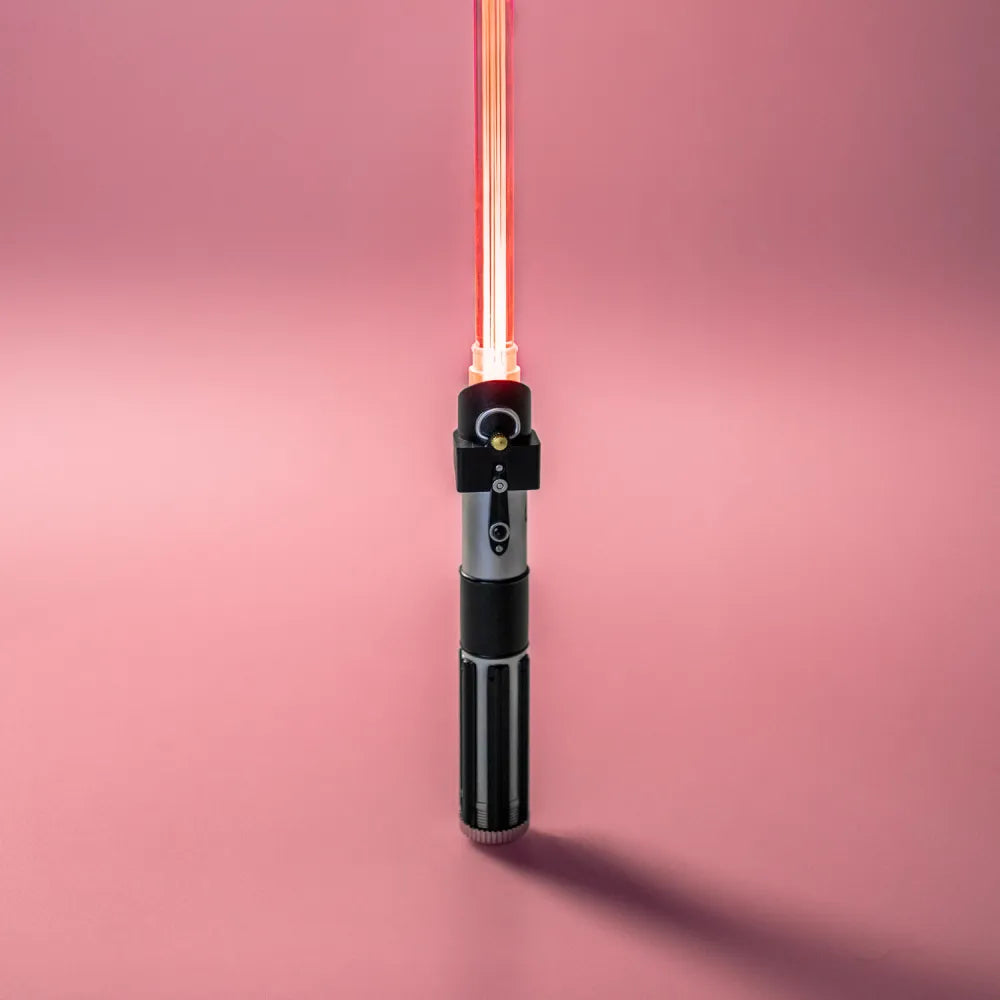 Star Wars Ombrello Premium Manuale con Luci Led Rosso Spada Laser (Darth Vader)