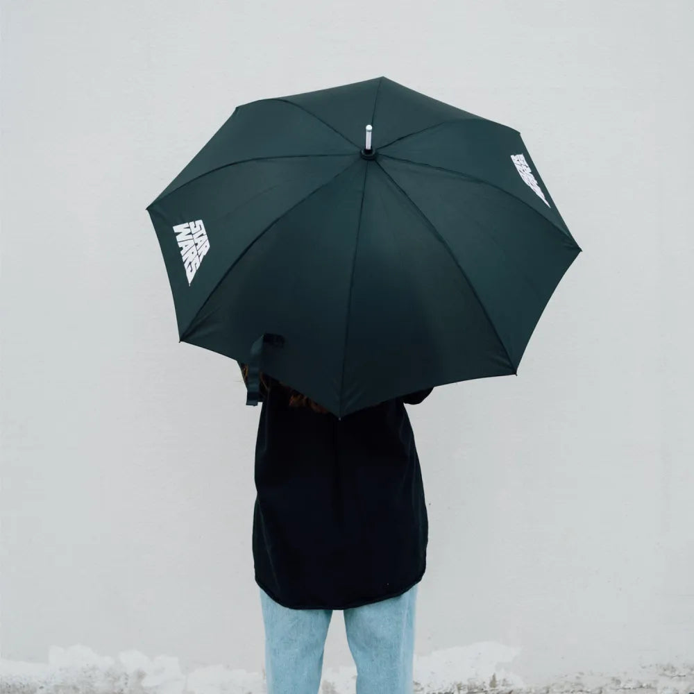 Star Wars Ombrello Premium Manuale con Luci Led Blu Spada Laser (Luke Skywalker)