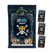Panini One Piece 25Th Mega Starter Set Album Raccoglitore + 3 Bustine + 5 Card