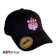 ABYSTYLE - ONE PIECE Cap Ace's Skull - Berretto Cappello con Visiera Curva Stile Baseball Cap