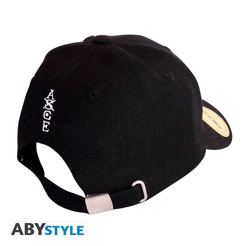 ABYSTYLE - ONE PIECE Cap Ace's Skull - Berretto Cappello con Visiera Curva Stile Baseball Cap