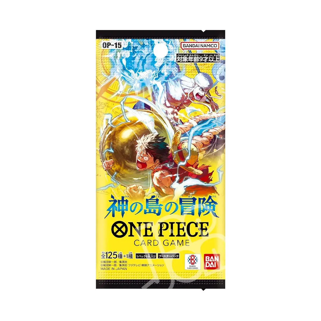 BANDAI ONE PIECE OP-15 Adventure on Kami’s Island BOX 24 BUSTE 12 CARD JAP