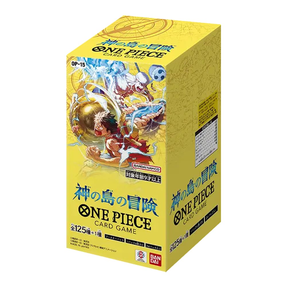 BANDAI ONE PIECE OP-15 Adventure on Kami’s Island BOX 24 BUSTE 12 CARD JAP