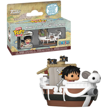 Funko Bitty Pop ! Rides One Piece - Going Merry w/ Monkey D. Luffy Ride