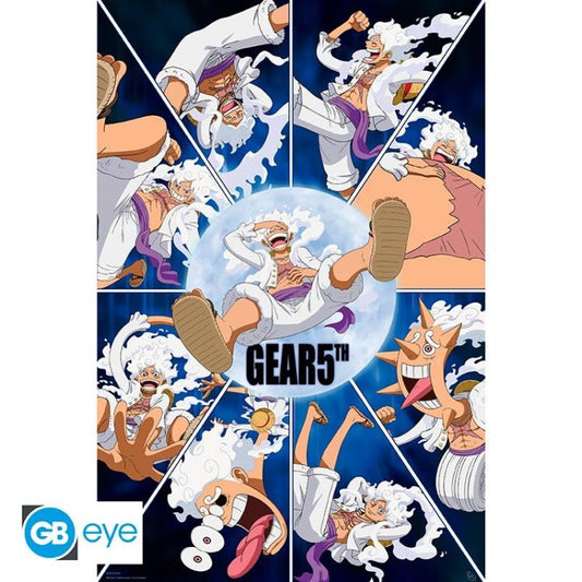 ABYSTYLE (ONE PIECE) MAXY POSTER: "GEAR 5 DINGO" MONKEY D.LUFFY (91,5X61) GB EYE