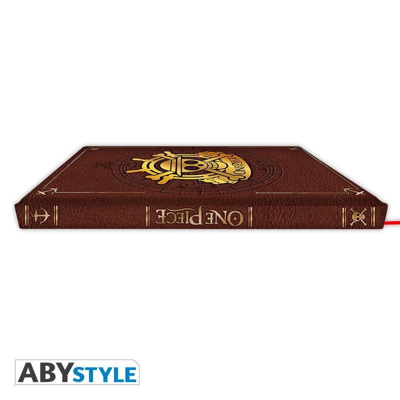 One Piece Taccuino A5 Teschio Skull D.Luffy Abystyle Collezione Notebook Op
