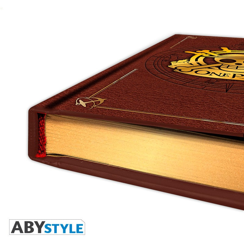 One Piece Taccuino A5 Teschio Skull D.Luffy Abystyle Collezione Notebook Op