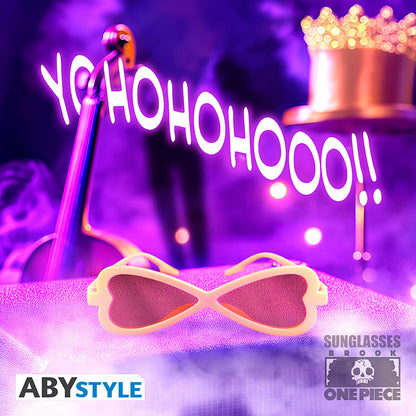 One Piece Glasses Brook Occhiali Da Sole Cosplay Sunglasses Abystyle OP