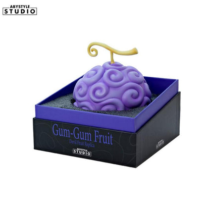 ABYSTYLE ONE PIECE - GUM-GUM FRUIT SFC REPLICA IN RESINA 13CM FRUTTO Gomu Gomu