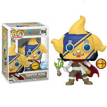 Funko Pop ! Animation - One Piece (1514) Sniper King Chase Exm Vinyl Figure 9Cm