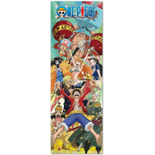 Maxi Poster XXL Porta o Parete (One Piece) Incorniciabile per Cameretta Gamer, Gadget Anime Manga, Ufficio 53x158 cm