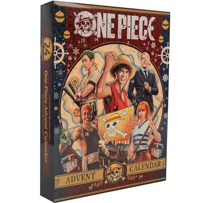 Cinereplicas (ONE PIECE) Calendario dell'Avvento 2024 Licenza Ufficiale Netflix
