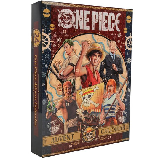 Cinereplicas (ONE PIECE) Calendario dell'Avvento 2024 Licenza Ufficiale Netflix