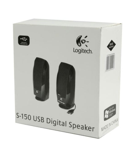 Logitech Speaker Casse Audio Usb S150 2.0 Sistema Cablato 2.0 Canali Nero Office