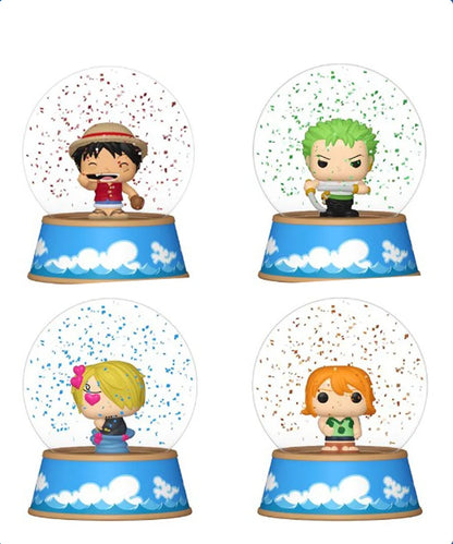 FUNKO Mini Snow Globe Blind Box - One Piece (1pz Random) Glitter Special - OP