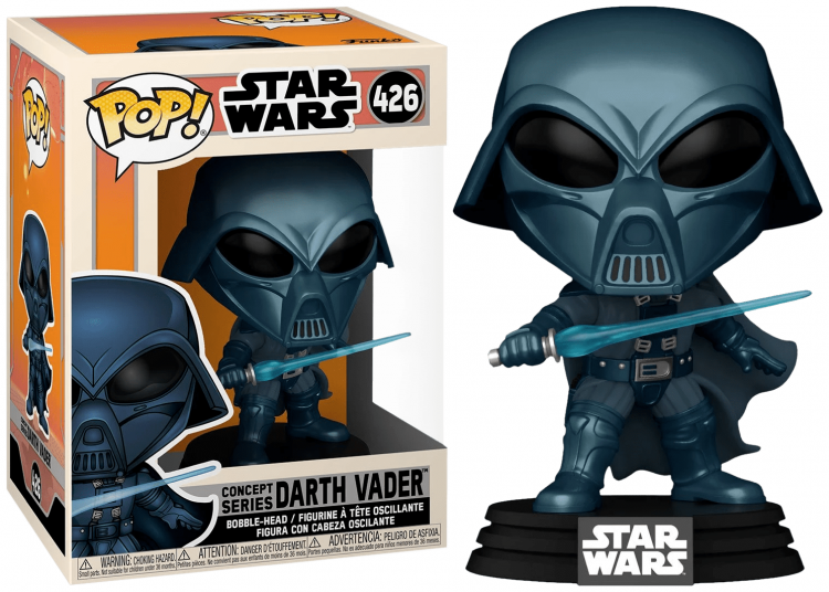 Funko Pop Star Wars 426 Darth Vader Concept Series Vinyl Action Figure Statuetta
