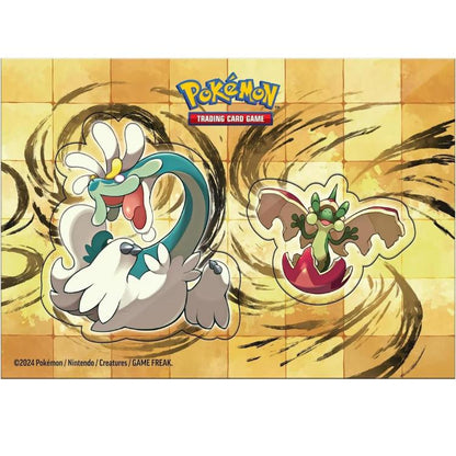 Pokemon Stacking Tin 2024 Tcg Gcc Scatola Impilabile Metallo Gioco Card Oro Eng