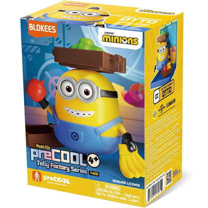 Blokees Minions - PreCool - Jelly Factory - Series 1 - Plastic Model Kits (Blind Box) CASE OF 8 - Action Figure da Collezione 74839