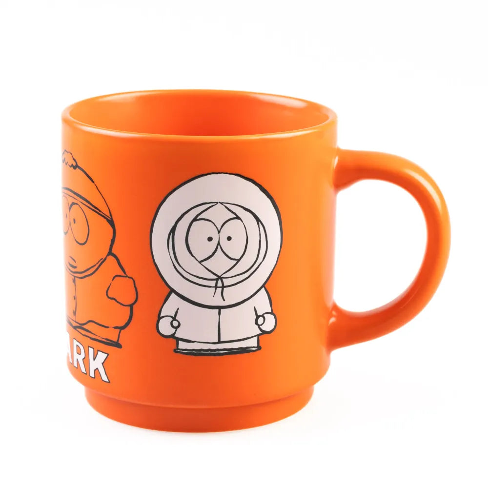 South Park - Set di 4 Tazze Impilabili in Porcellana Bicchiere Mug per Colazione Tè Caffè Gadget