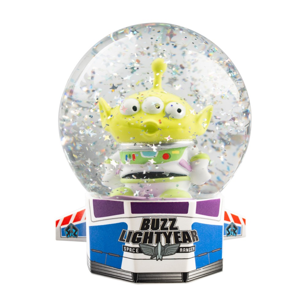 Toy Story: Alien Remix - Palla di Neve (Buzz Lightyear) Palla di Vetro, Snow Globe Ball, Idea regalo di Natale per Bambini, Gadget Merchandise