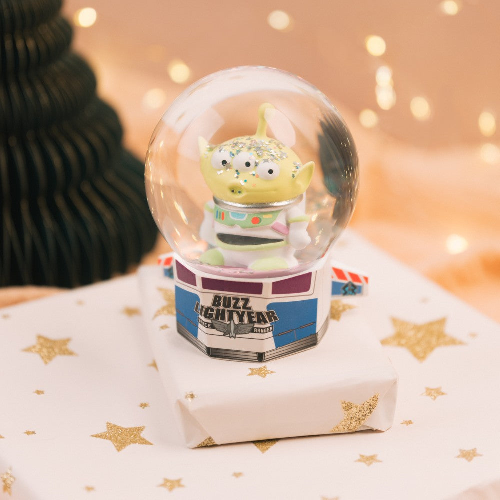 Toy Story: Alien Remix - Palla di Neve (Buzz Lightyear) Palla di Vetro, Snow Globe Ball, Idea regalo di Natale per Bambini, Gadget Merchandise