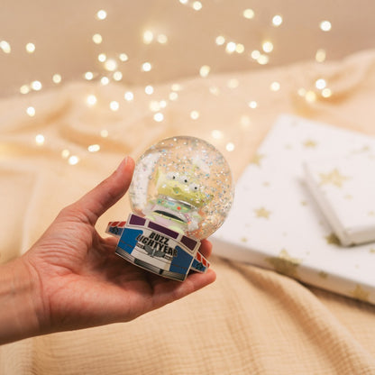 Toy Story: Alien Remix - Palla di Neve (Buzz Lightyear) Palla di Vetro, Snow Globe Ball, Idea regalo di Natale per Bambini, Gadget Merchandise